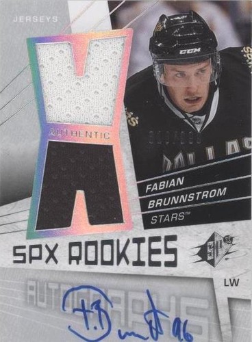 2008-09 SPx - Fabian Brunnstrom #169