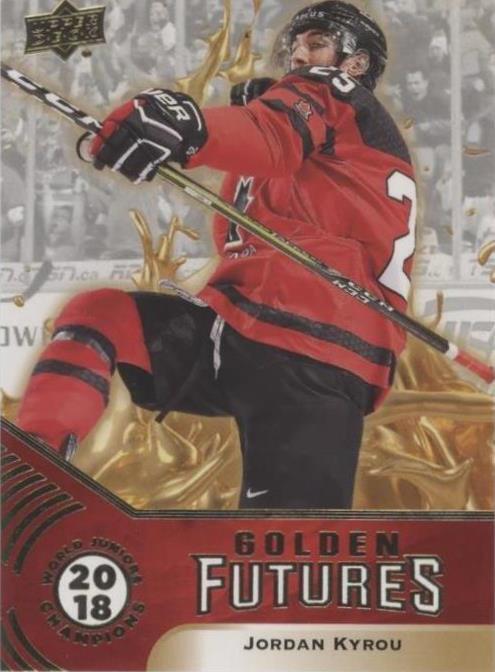 2018 Upper Deck Team Canada Juniors - Jordan Kyrou #GF-3