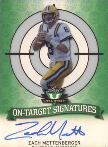 2014 Leaf Valiant Zach Mettenberger #OT-ZM1