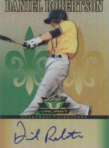 2012 Leaf Valiant - Daniel Robertson #VA-DR1
