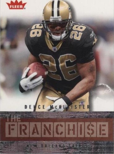 2006 Fleer Deuce McAllister #TF-DM