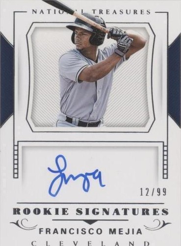 2018 Panini National Treasures - Francisco Mejia #RS-FM