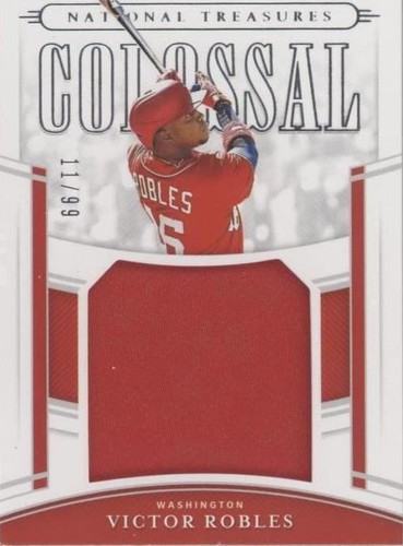 2020 Panini National Treasures - Victor Robles #CM-VR