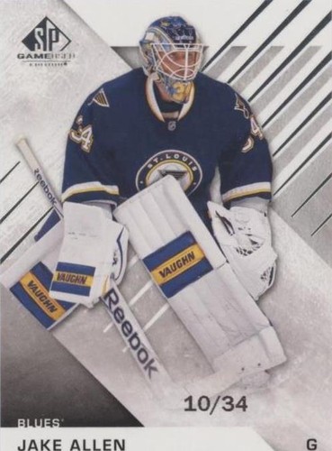 2016-17 SP Game Used - Jake Allen #41