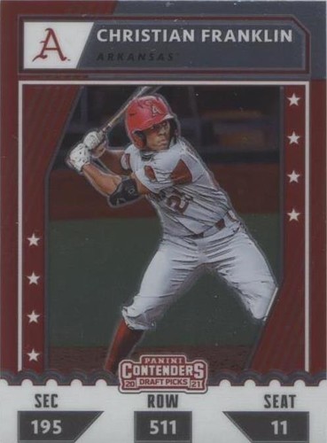 2021 Panini Elite Extra Edition - Christian Franklin #CTO-CF