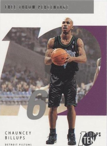 2002-03 Topps Ten - Chauncey Billups #86