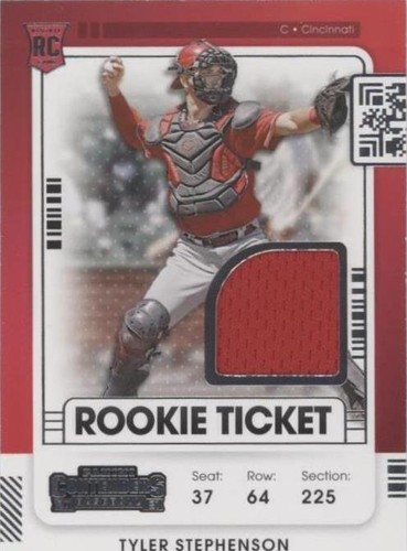 2021 Panini Contenders - Tyler Stephenson #RTJ-TY