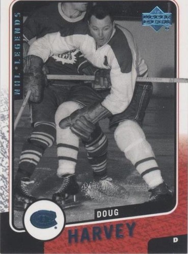 2000-01 Upper Deck Legends - Doug Harvey #65