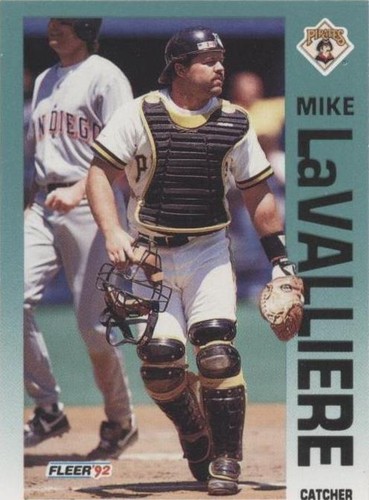 1992 Fleer - Mike LaValliere #558