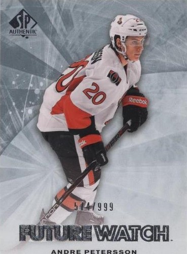 2011-12 SP Authentic - Andre Petersson #210