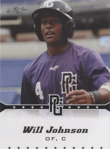 2013 Leaf Perfect Game Showcase - Will Johnson #46