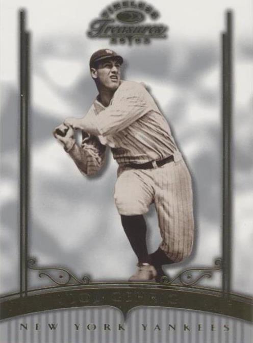 2003 Donruss Timeless Treasures - Лу Гериг No54
