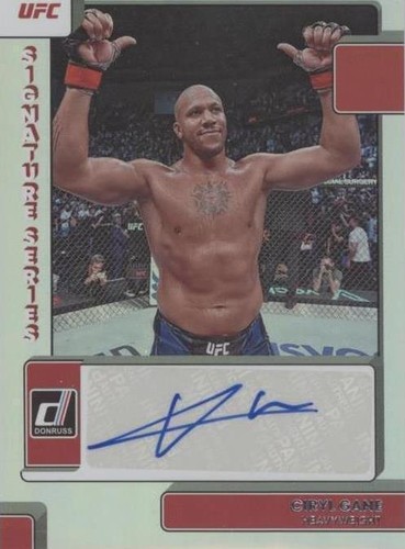 2023 Donruss UFC - Ciryl Gane #SG-CGN