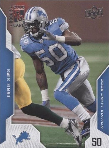 2008 Upper Deck Draft Edition Ernie Sims #138