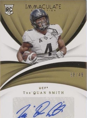 2018 Panini Immaculate Collection Collegiate Tre'Quan Smith #85