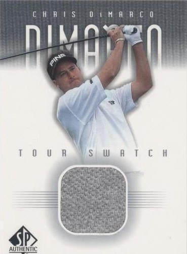 2001 SP Authentic - Chris DiMarco #CD-TS
