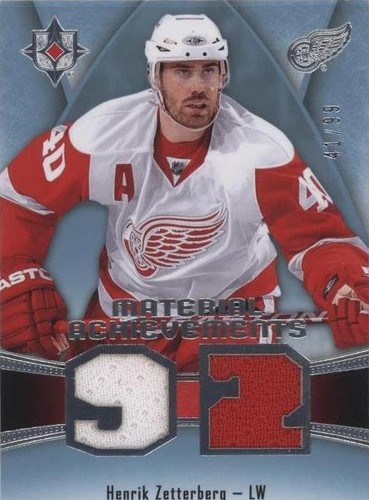 2015-16 Upper Deck Ultimate Collection - Henrik Zetterberg #MA-HZ