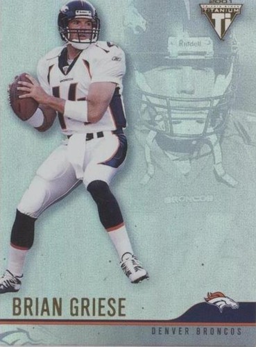 2001 Pacific Private Stock Titanium Brian Griese #41