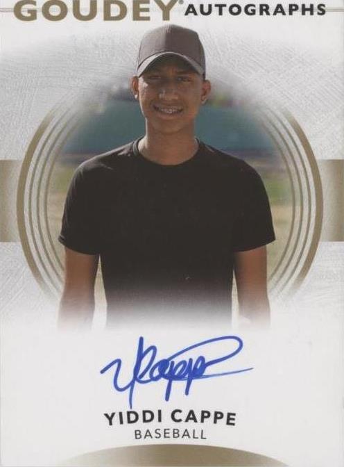 2022 Upper Deck Goodwin Champions - Yiddi Cappe #GA-YC