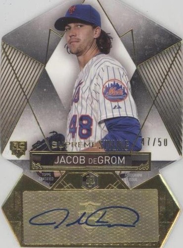 Jacob degrom orange Auto 25枚限定 SSP 2025 Topps Series 2 Jacob deGrom Summer Superstars SS- 45