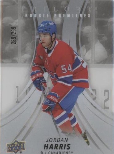 2022-23 Upper Deck Trilogy - Jordan Harris #RP-JH