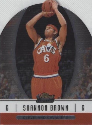 2006-07 Topps Finest - Shannon Brown #52