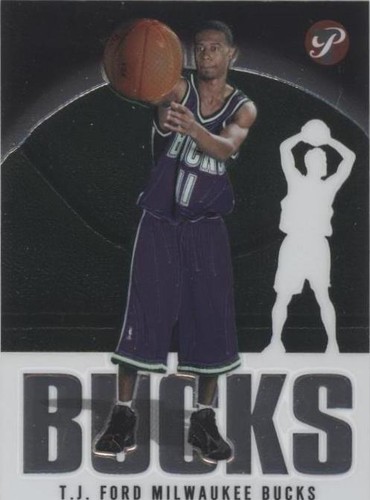 2003-04 Bazooka Parallel #260B T.J. Ford Milwaukee Bucks | eBay