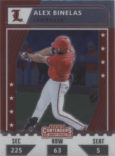 2021 Panini Elite Extra Edition - Alex Binelas #CTO-AB