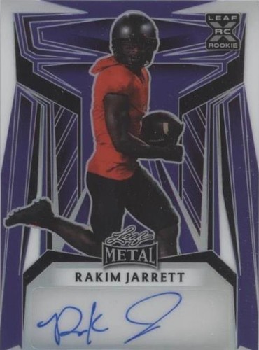 2023 Leaf Metal Rakim Jarrett #BA-RJ1