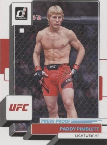 2023 Donruss UFC - Paddy Pimblett #57