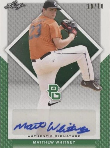 2016 Leaf Perfect Game National Showcase - Matthew Whitney #BA-250