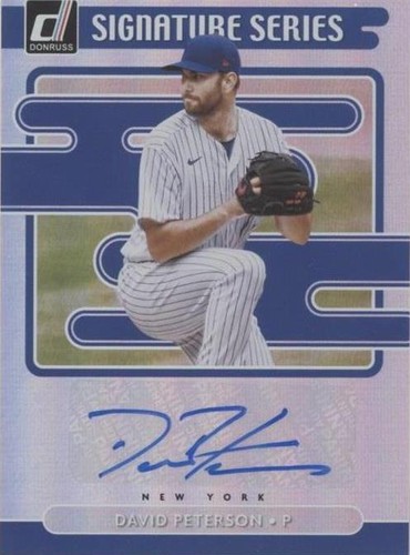 2021 Panini Donruss - David Peterson #SS-DP