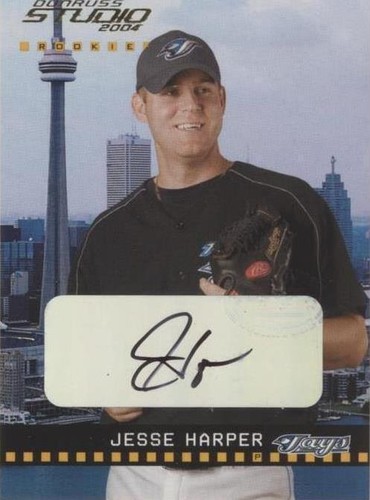 2004 Donruss Studio - Jesse Harper #218