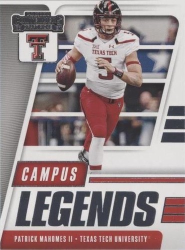 2021 Panini Contenders Draft Picks Patrick Mahomes II #2