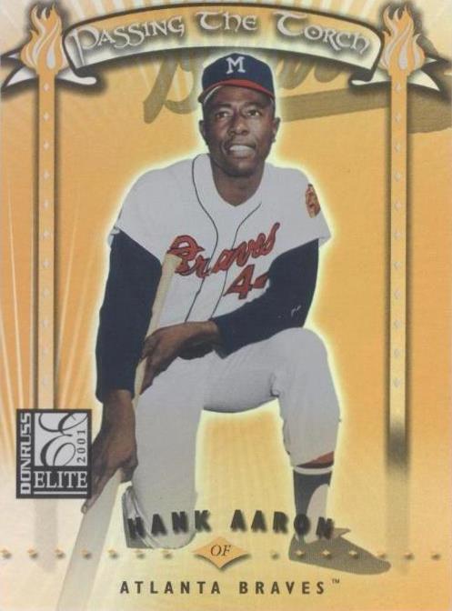 Donruss Elite 2001 - Hank Aaron #PT-9