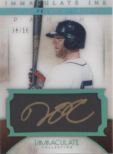 2014 Panini Immaculate Collection - Dustin Pedroia #28