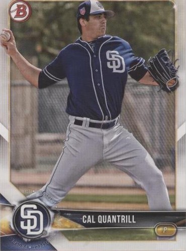 2018 Bowman Draft - Cal Quantrill #BD-195