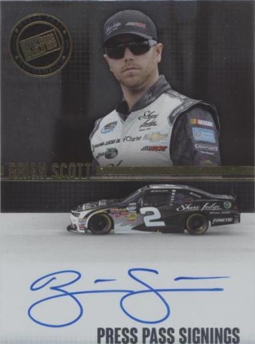 2015 Press Pass - Brian Scott #PPS-BS