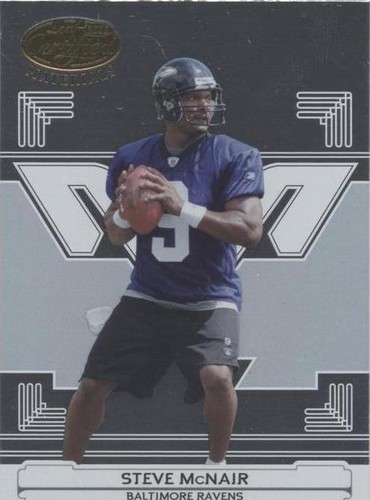 2006 Leaf Certified Materials Steve McNair #145