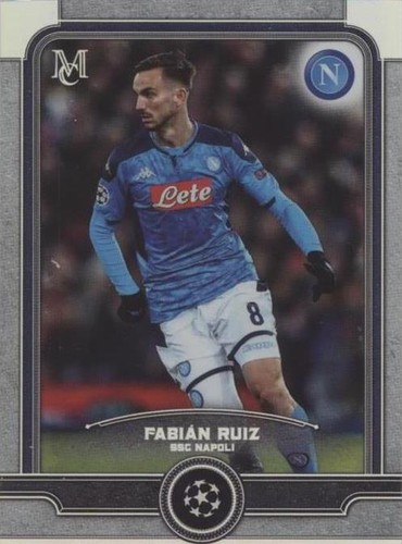 2019-20 Topps Museum Collection UCL Fabian Ruiz #32