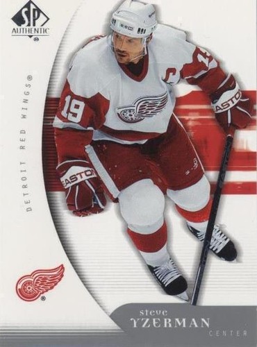 2005-06 SP Authentic - Steve Yzerman #35
