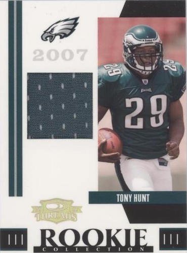 2007 Donruss Threads Tony Hunt #RCM-31
