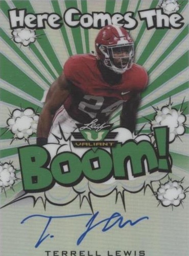 2020 Leaf Valiant Terrell Lewis #HCB-TL1