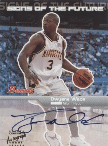 2003-04 Bowman Rookies & Stars - Dwyane Wade #SFA-DW