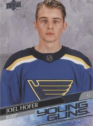 2020-21 Upper Deck Extended Series - Joel Hofer #702