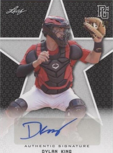 2020 Leaf Perfect Game National Showcase - Dylan King #BA-DK2