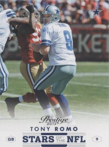 2012 Playoff Prestige Tony Romo #42