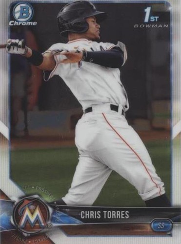 2018 Bowman Chrome - Christopher Torres #BCP207