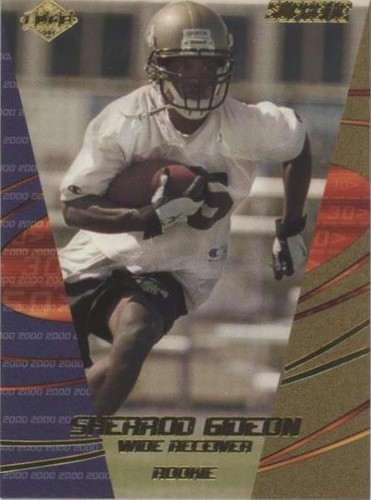 2000 Collector's Edge Supreme Sherrod Gideon #U165