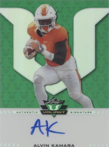2017 Leaf Valiant Alvin Kamara #BA-AK1